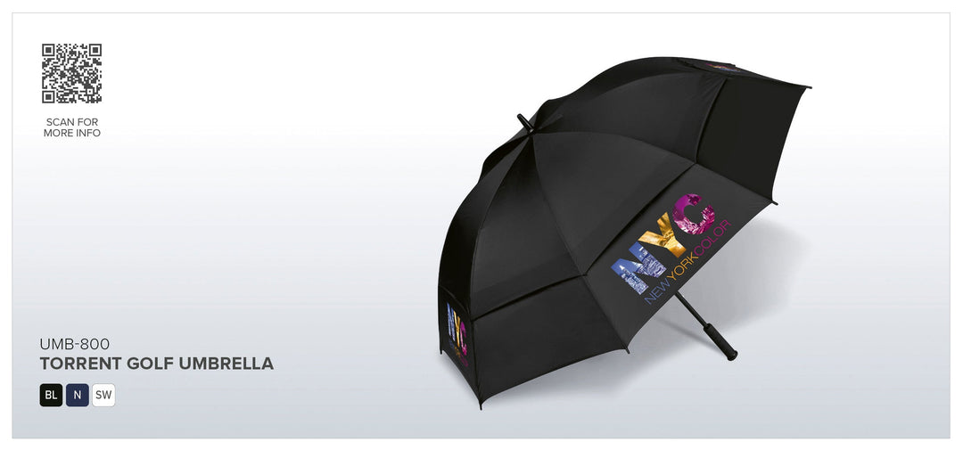 Torrent Golf Umbrella-Golf-custom-branded-corporate gifts-Gift Wrap Shop