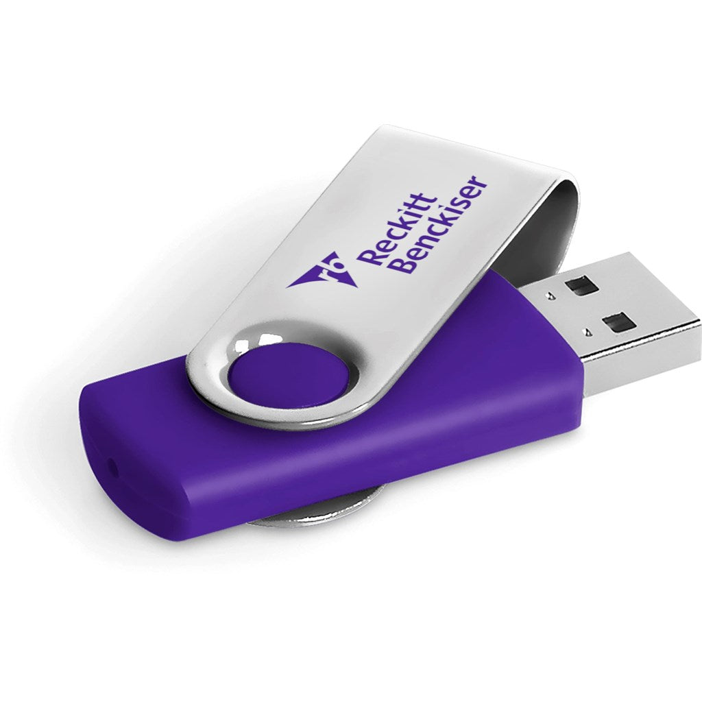 Axis Glint Flash Drive - 8GB - Purple | Memory Sticks | Custom-Branded Promotional Gifts | Giftwrap Shop