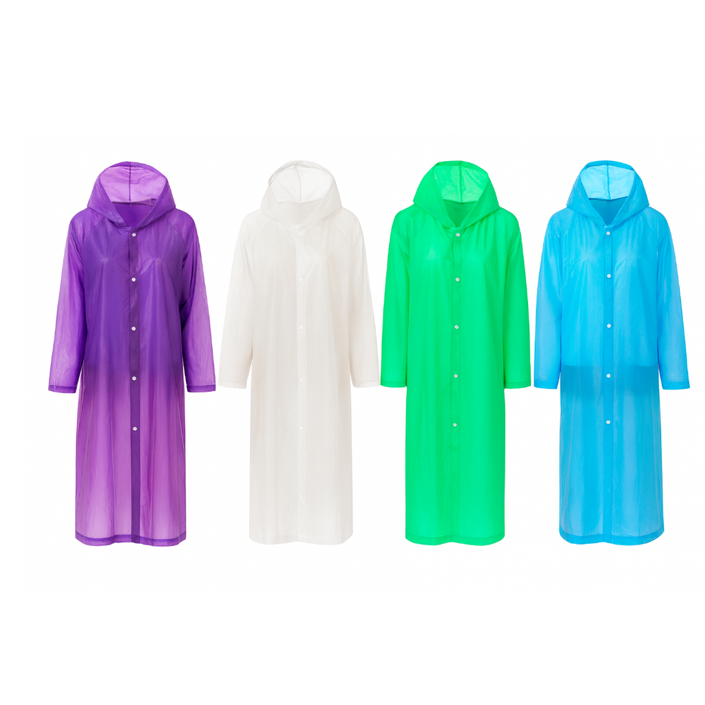 Transparent Adult Rain Coats | Transparent Raincoat With Hood