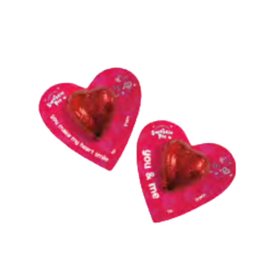 8g Milk Heart on Card-Gifting Occasions-corporate valentines day gifts | valentine's day gifts for employees