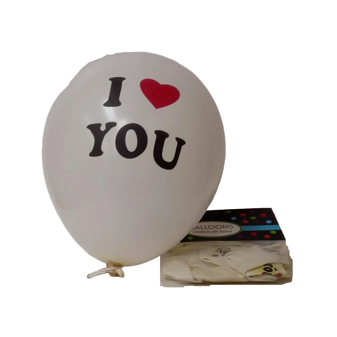  "I Love You" Balloons for Valentine’s Day  