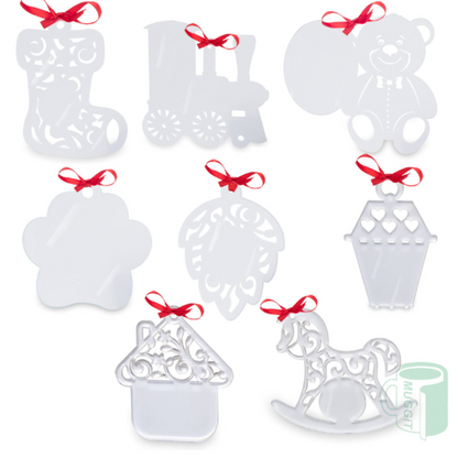 Two Tone Sublimer Ornaments