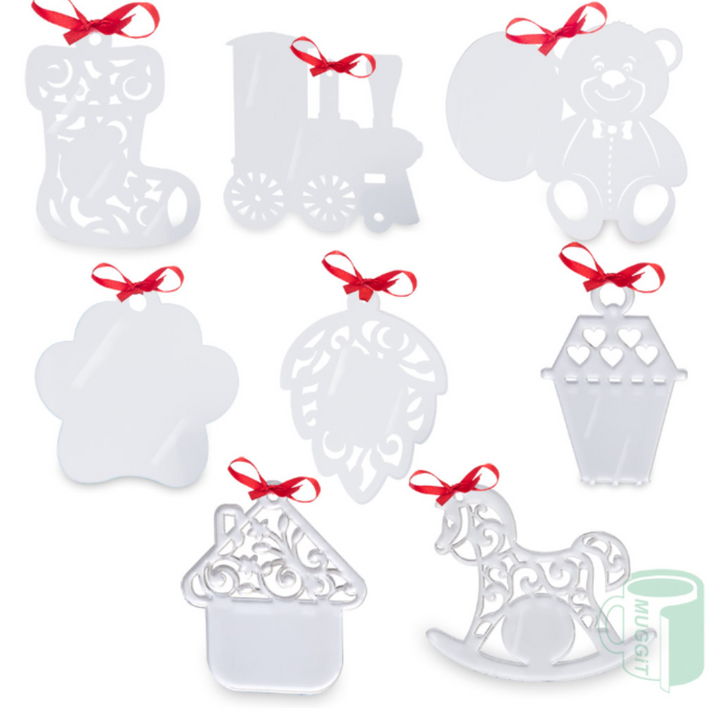 Two Tone Sublimer Ornaments