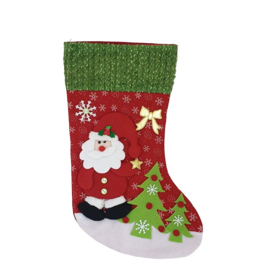 Christmas Stocking Red/Green Christmas