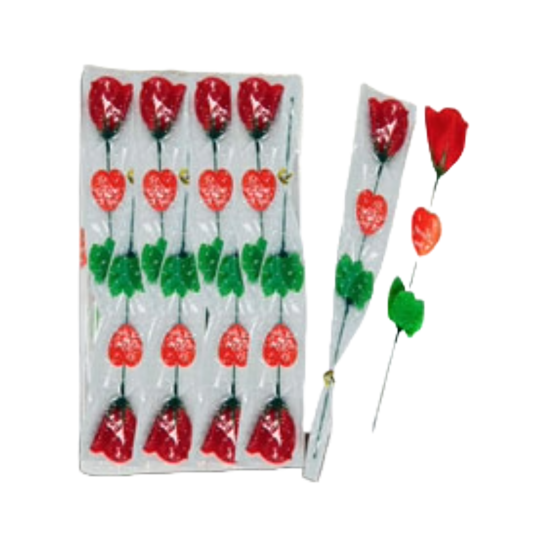 12 Red Roses with Sleeve Valentine’s Gift  