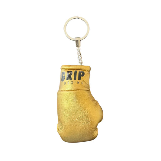 Grip Boxing Gloves Keyring | Golden