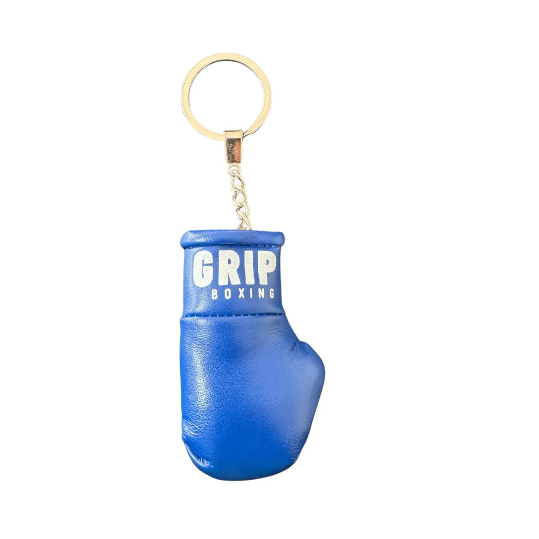 Grip Boxing Gloves Keyring | Blue