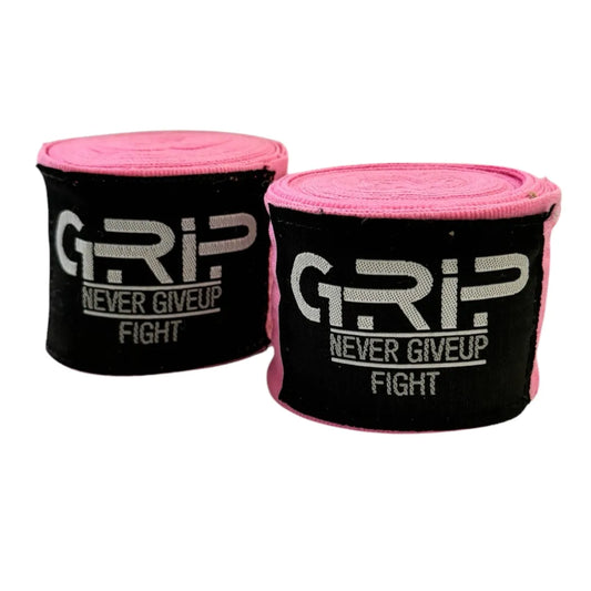 Grip FS Boxing Hand Wraps | High Quality | Pink