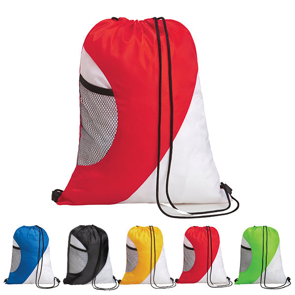Two tone Drawstring image | Custom Branded & Personalised Bags | Just Brand