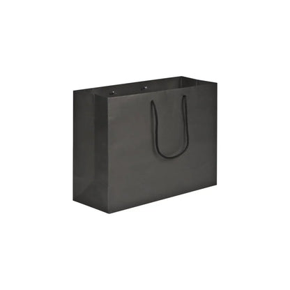 Black Velvet Touch Carrier Bag