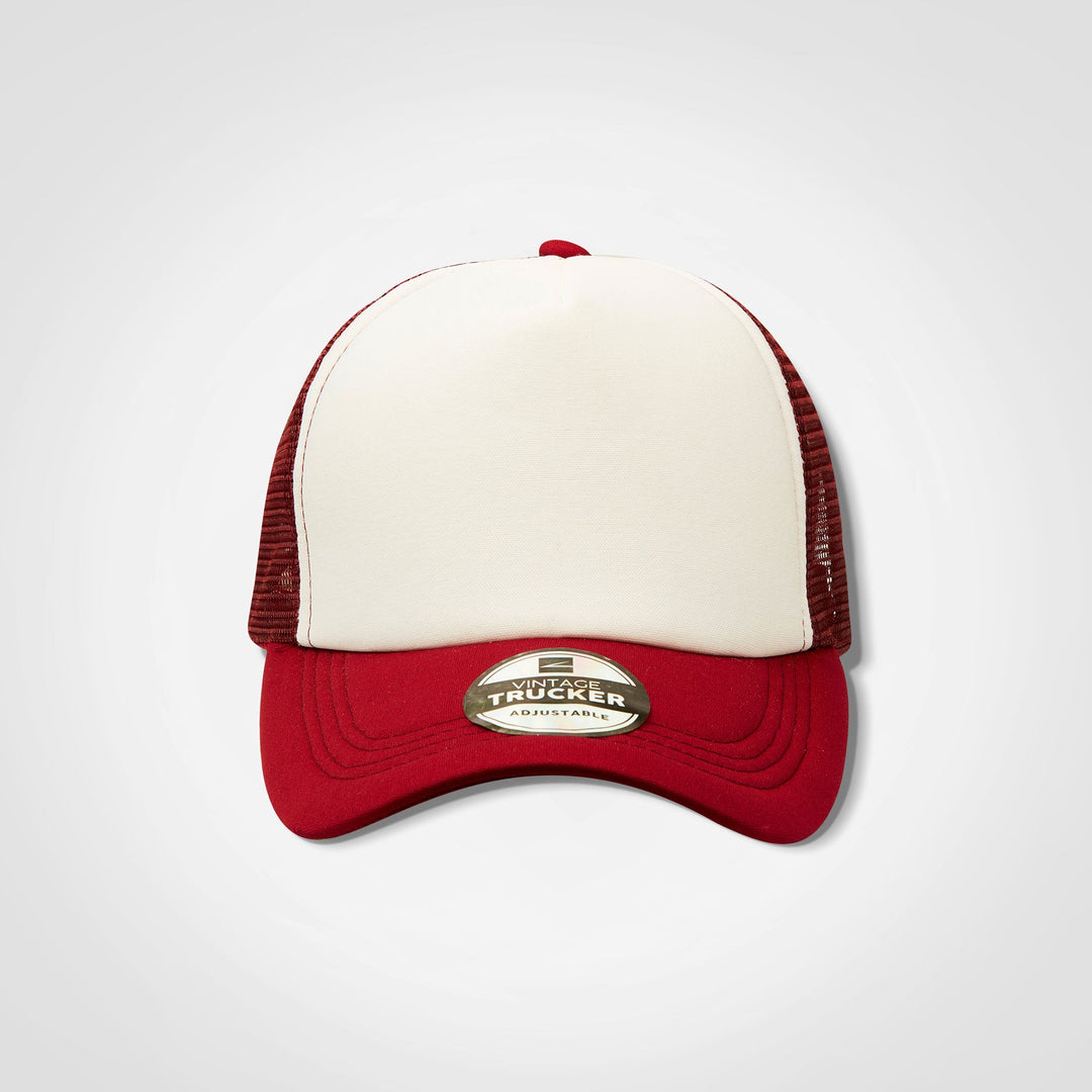 Vintage Trucker Two Tone Cap