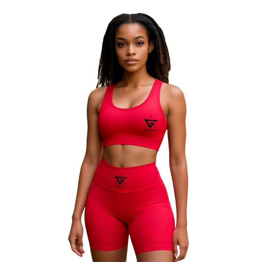 Gripstar Women's Gym Set | Red
