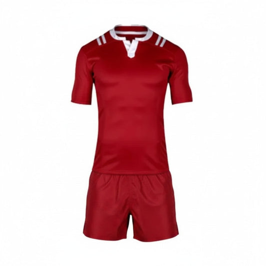Rugby Players Kits | Standard | 4 Colors | Set of 22 | White / Red
