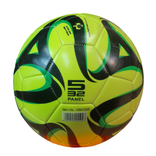 Gripstar Rainbow Soccer Ball | 32 Panel | Training Ball | Green