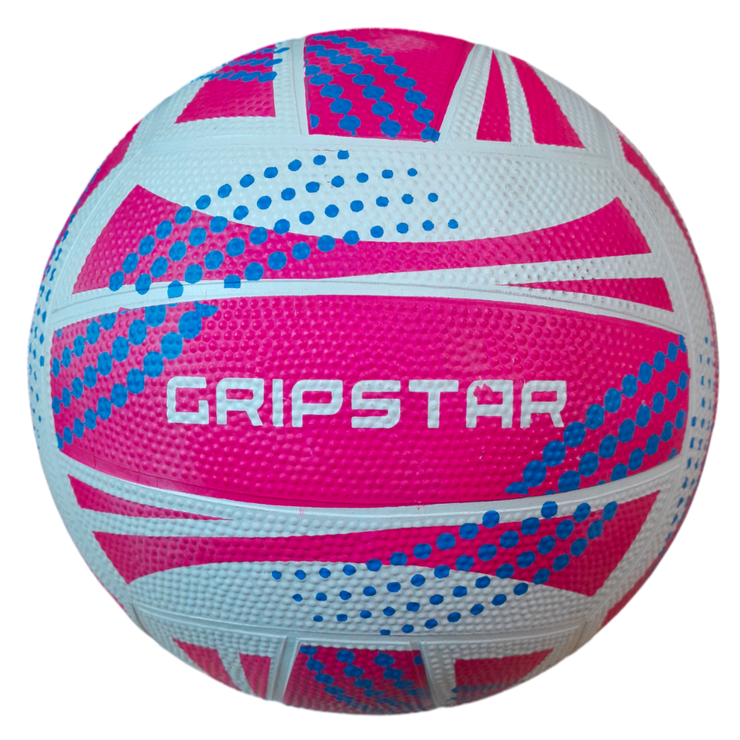 Grip Star Netball Ball Rubber Moulded Ball | Stamina
