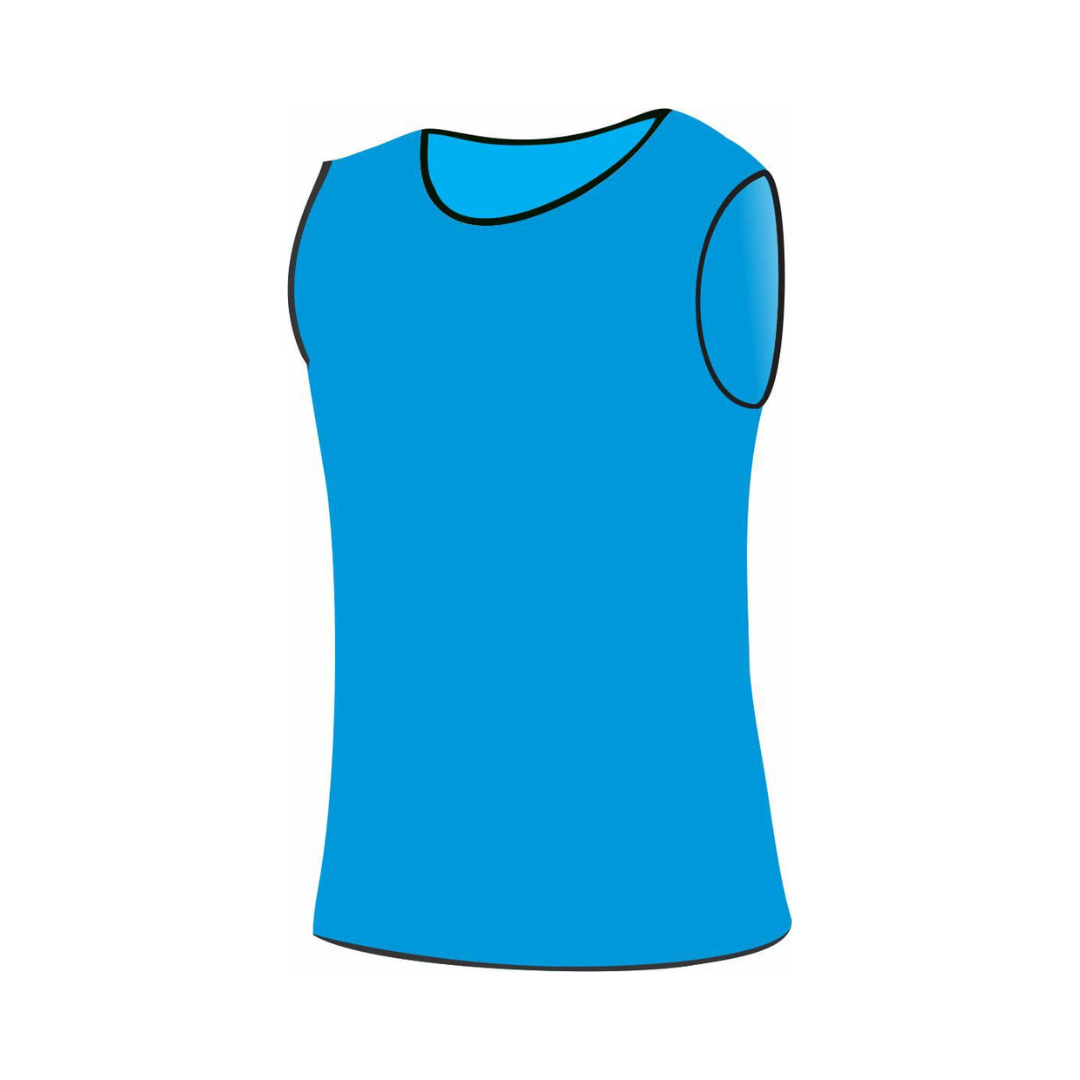 Grip Close End Bibs | Set of 10 | Sky Blue