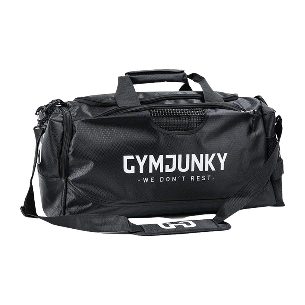 Gym Junky Duffle Bag with Front & Side Pockets