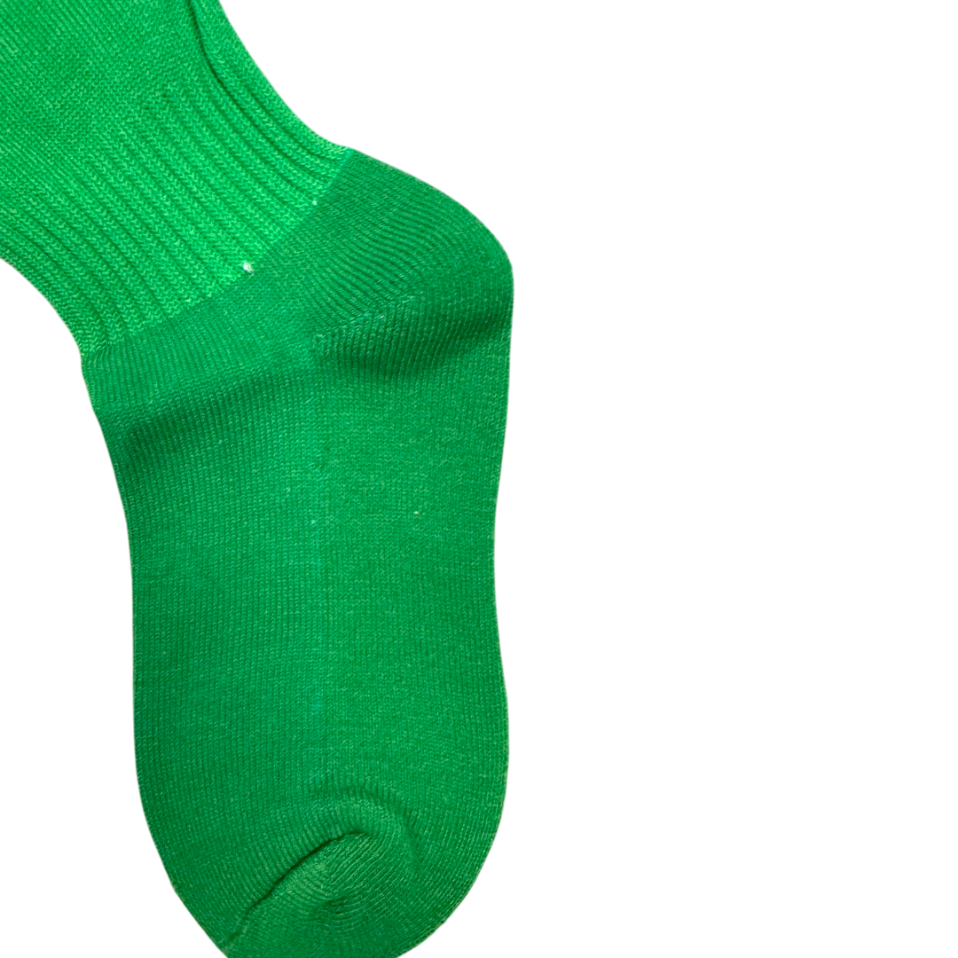 Grip Premium Padded Soccer Socks | Green | Set Of 14
