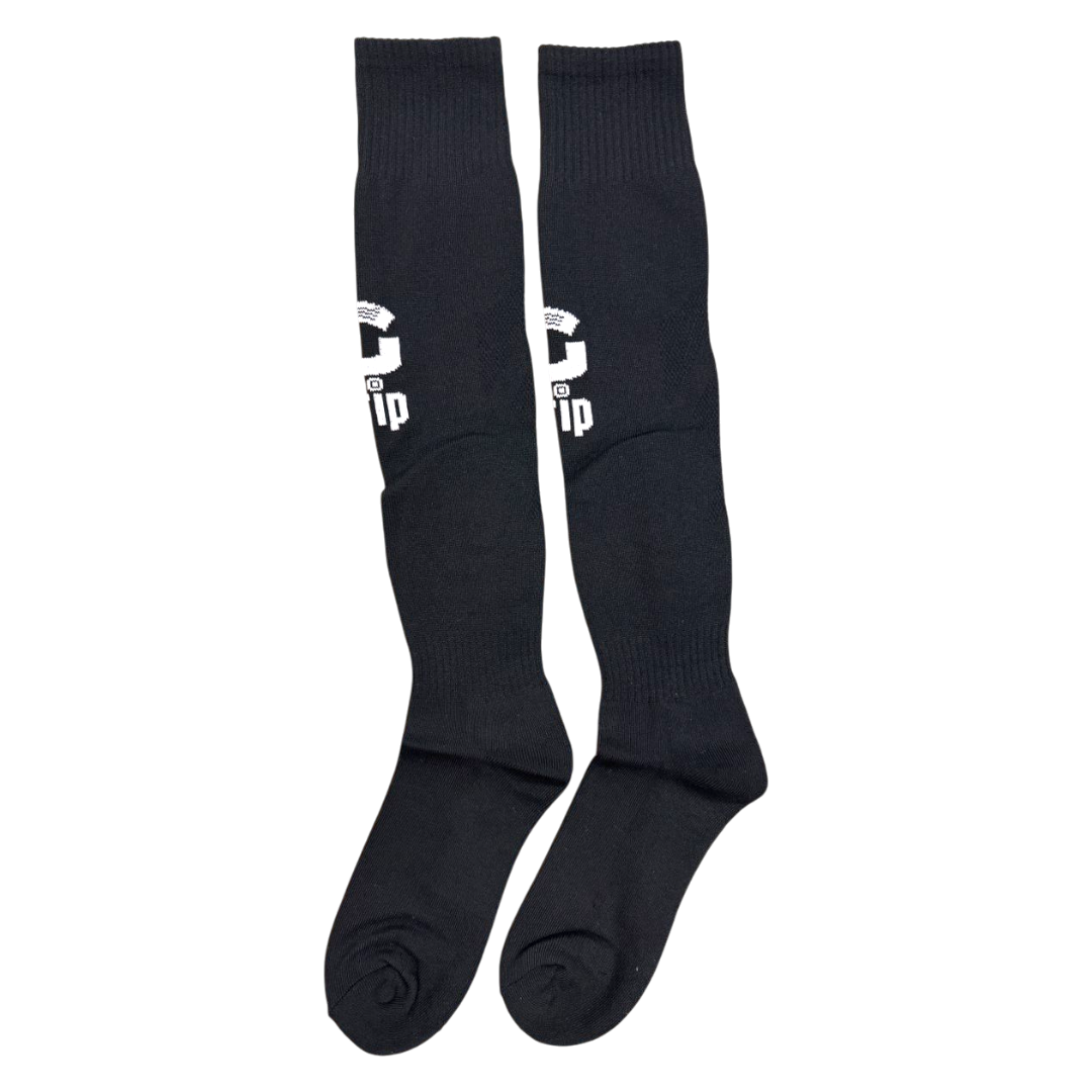 Grip Premium Padded Soccer Socks | Black | Set Of 14