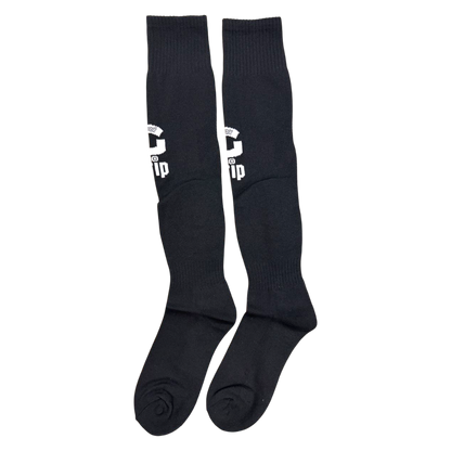 Grip Premium Padded Soccer Socks | Black