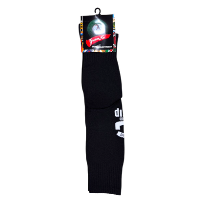 Grip Premium Padded Soccer Socks | Black