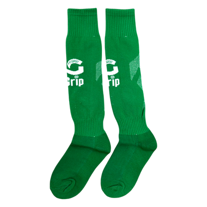 Grip Premium Padded Soccer Socks | Green