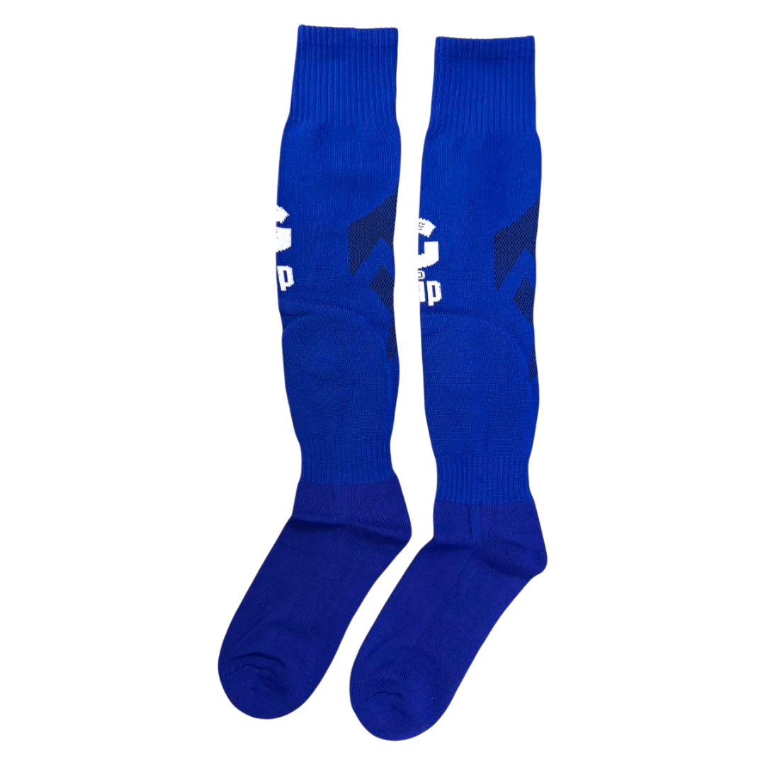 Grip Premium Padded Soccer Socks | Royal | Set Of 14