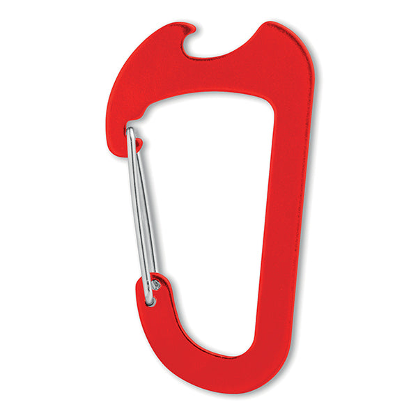 Carabiner Shape Bottle Opener | Keyrings | Custom branded & personalised corporate gifts | Gift Wrap Shop