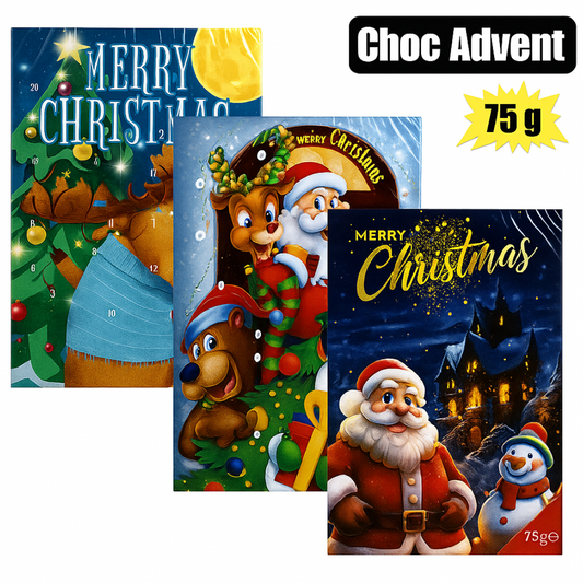 Xmas Confec Choc Advent Calendar 75g(th)