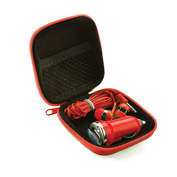 Earbud & Car Charger Set | Technology | Giftwrap Shop