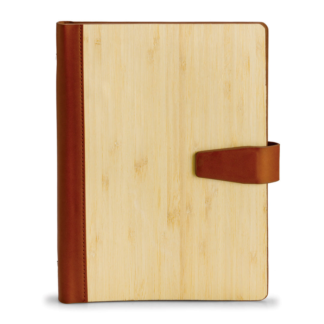 Bamboo & PU Personalized Planner image