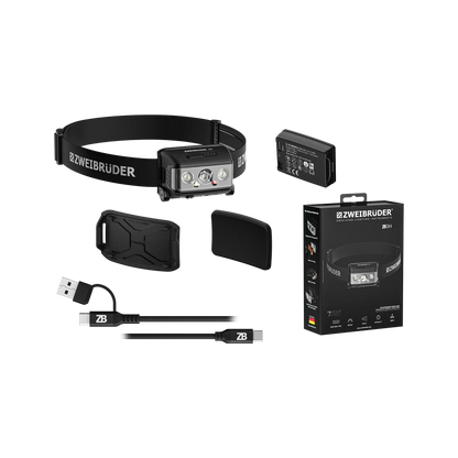 Zweibruder Zweibrüder ZB3H LED Headlamp 600 lm