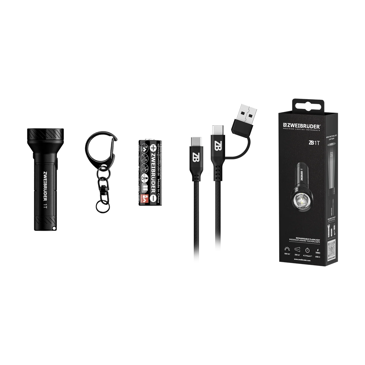 Zweibruder Zweibrüder ZB1T Key Light 500 lumens