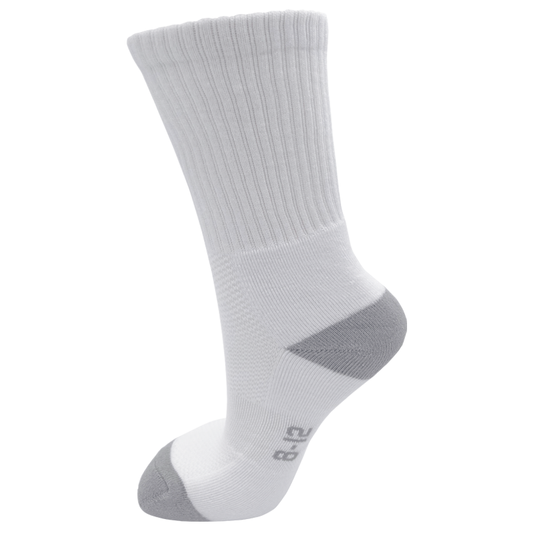 Zuco Stride Cast Sock – White