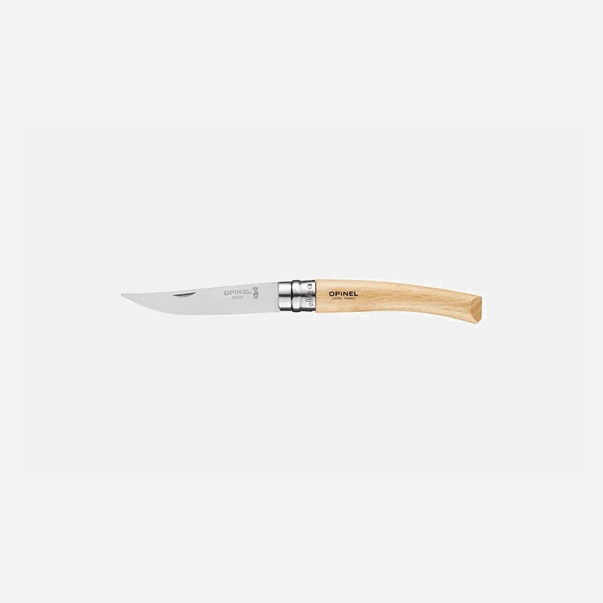 Opinel No 8 Les Effile Slim – Beechwood