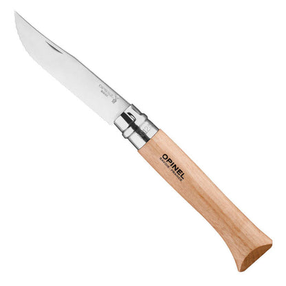 Opinel No 12 Serrated Stainless Steel Knife