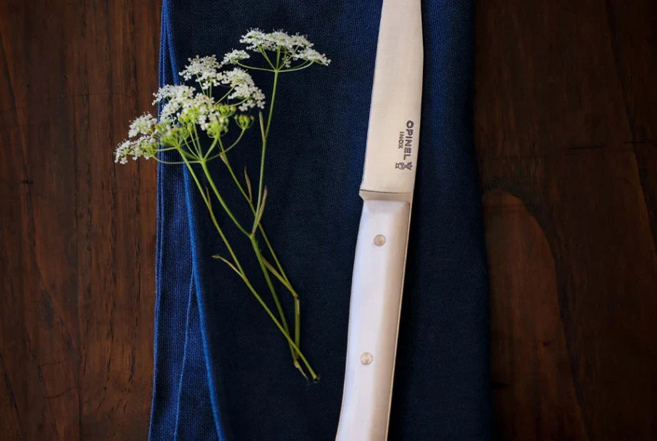 Opinel Facette Table Knives – Set of 4 – White