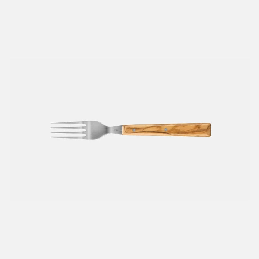 Opinel La Table Au Soleil Set – 4 Sylve Forks & 4 Bon Appetit Knives – Olivewood