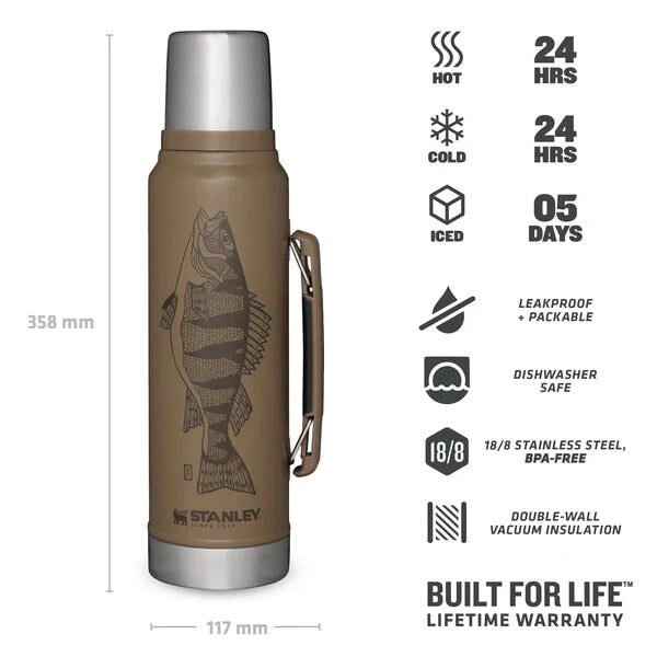 Stanley Legendary Classic Bottle 1.0L / 1.1QT – Fish Peter Perch