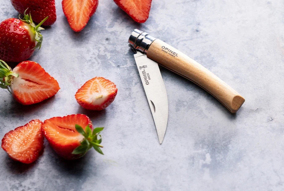 Opinel No 8 Les Effile Slim – Beechwood