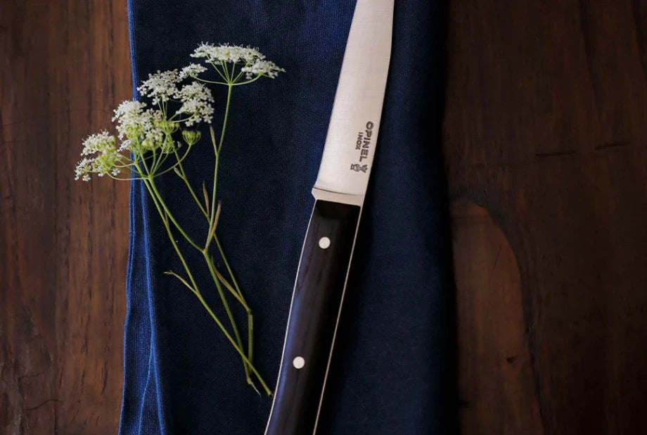 Opinel Facette Table Knives – Set of 4 – Thermo Heated