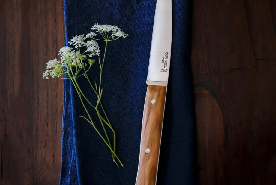 Opinel Facette Table Knives – Set of 4 – Olivier