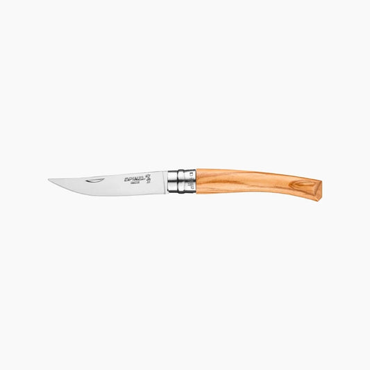 Opinel No 8 Slim Olive Mirror Blade