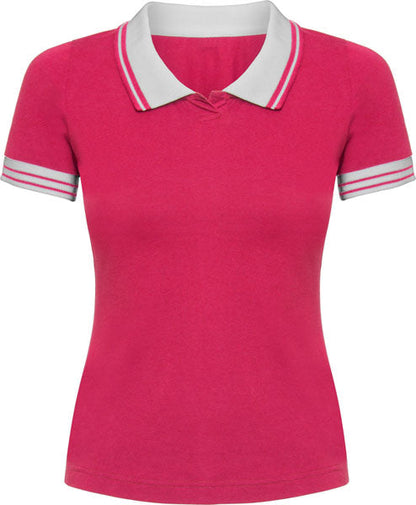 Nancy 2 Tone Polo image