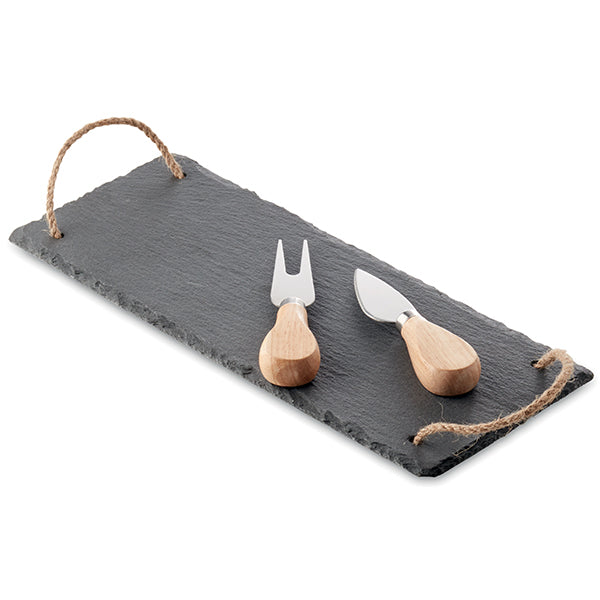 Slate Cheeseboard Set image