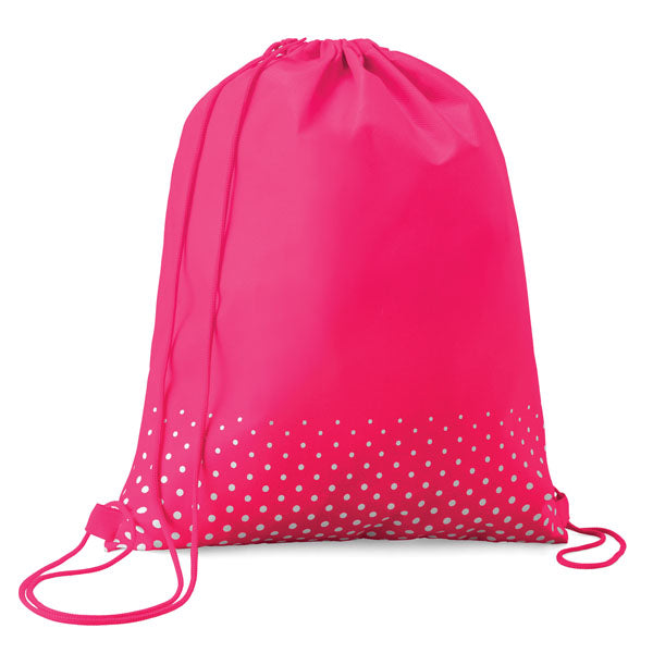 Polka Dot Drawstring image | Custom Branded & Personalised Bags | Just Brand