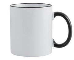 Sublimation Rim Mug - P2321B