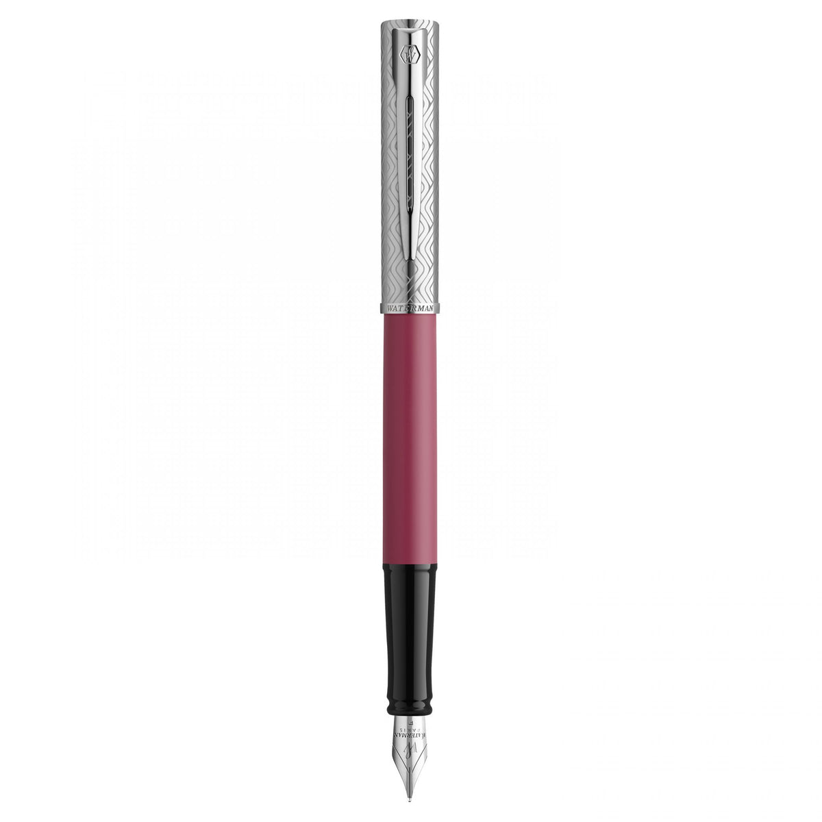 Waterman Allure Deluxe Fountain Pen Fine Nib Blue Ink - Pink