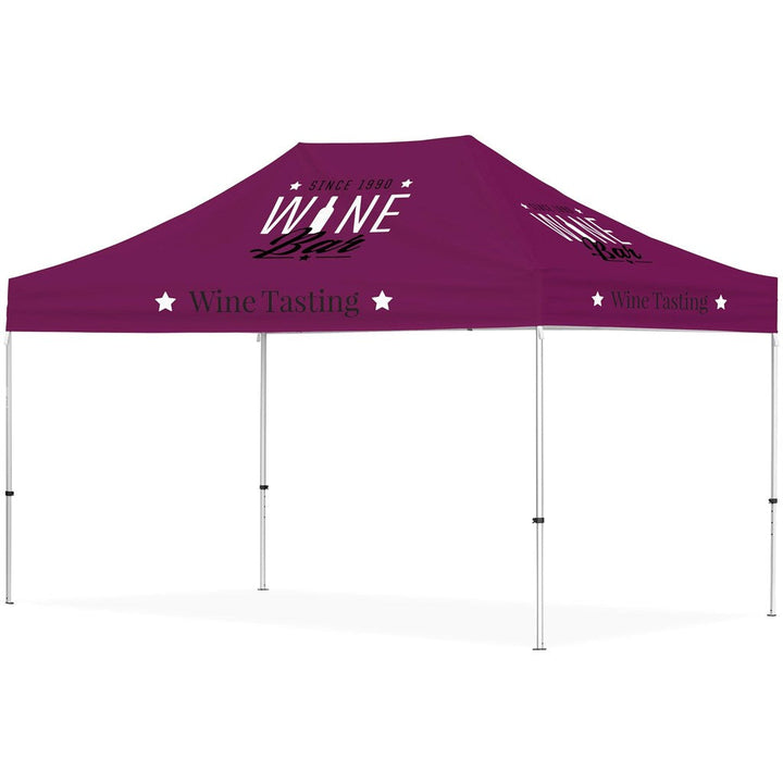 Ovation Sublimated Gazebo 4.5m X 3m-4.5m x 3m Sublimated Gazebos-Banners and Flags-Gift Wrap Shop