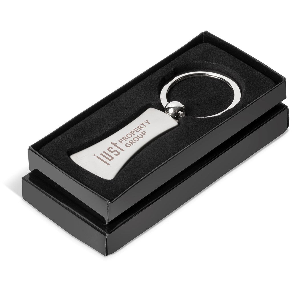 Altitude Curvature Keyholder | Metal Keyholders | Custom branded & personalised corporate gifts | Gift Wrap Shop